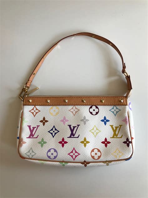 louis vuitton multi pochette resale|louis vuitton multi colored bag.